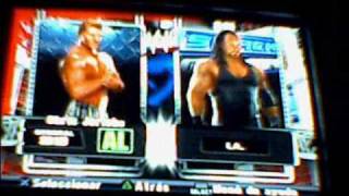 wwesmackdown vs raw 2009 roster hack [upl. by Codding320]