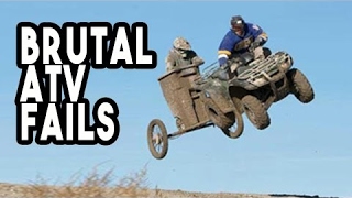 👑 Brutal ATV Fails [upl. by Leahcimauhsoj718]