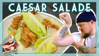 CRISPY CHICKEN CAESAR SALADE  EtenmetNick  How to [upl. by Iaras]