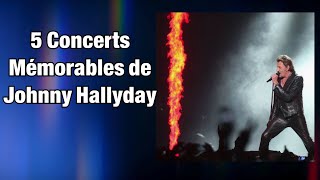 5 Concerts Mémorables de Johnny Hallyday  Mini Documentaire johnnyhallyday johnny hallyday [upl. by Latini716]