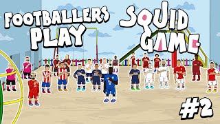 ☠️2 Footballers Play SQUID GAME☠️ Episode 2 Frontmen 36 Tug of War [upl. by Ebneter]