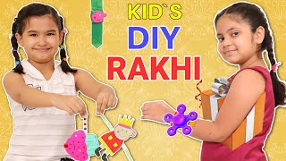 Rakhi Chor BHAI  DIY RAKHI at Home  ToyStars [upl. by Mellie]