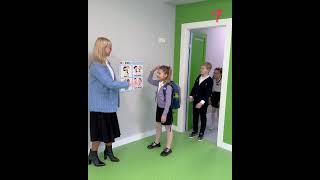 A teacher tries a new way to energise children before classes shorts [upl. by Llennehc]