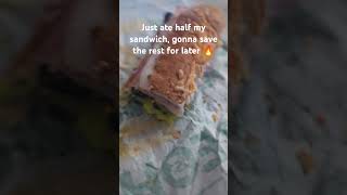 just ate half my sandwich [upl. by Owena]