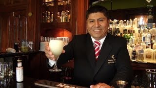 Aprenda a preparar un delicioso pisco sour al estilo del Bar Inglés del Country Club Lima Hotel [upl. by Sydney542]