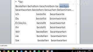 AmharischDeutschLektion 14 Die trennbare und untrennbare Verben [upl. by Harrie]