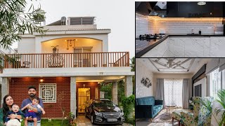 LUXURIOUS Bangalore Villa Of the Malviyas Is Nothing Short Of A Dream Duplex Villa Interior Design [upl. by Lilia]