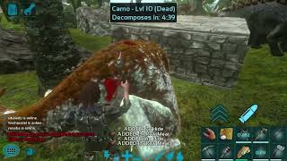 ARK SURVIVAL MOBILE TAMING Trike Difficulty Hard 😍so fun arkmobilearkserviverviralvideoserver [upl. by Fillian528]