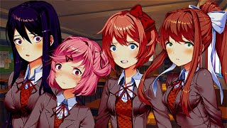 quotDoki Dokiquot But All The Girls Are Insanely Obsessive 1  DDLC Mod [upl. by Auqenahc885]