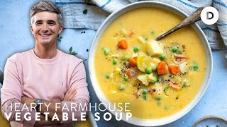 THE VEGETABLE SOUP Irish Farmhouse Vegetable Soup Recipe [upl. by Saref]