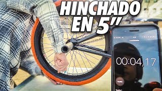 COMO HINCHAR LA RUEDA DE TU BICI EN 5 SEGUNDOS [upl. by Balas681]