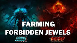 Poe 3 25  How to farm forbidden flame and flesh [upl. by Eahcim]