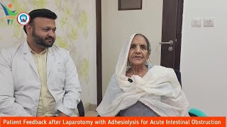 Patient Feedback after Laparotomy with Adhesiolysis for Acute Intestinal Obstruction [upl. by Arreyt944]