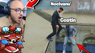 IAM DAT UN PUMN SI A CAZUT DE LA ETAJUL 10 IN GTA 5 Lupte Nebune cu Costin [upl. by Nihs]