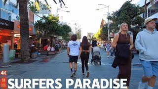 4k Explore Surfers Paradise Saturday 15 June  Gold Coast  Queensland  Australia [upl. by Ayle10]