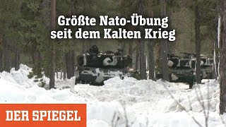 NatoÜbung im Norden Abschreckung im Schnee  DER SPIEGEL [upl. by Euqinim551]