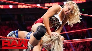 Charlotte Flair vs Lacey Evans Raw June 3 2019 [upl. by Bianca]