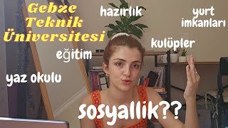 Gebze Teknik Üniversitesini öğrencisinden dinleyin [upl. by Sivle]