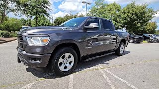 SOLD  USED 2019 RAM 1500 BIG HORNLONE STAR 4X4 CREW CAB 57quot BOX at Newnan Peachtree CDJR US [upl. by Eiramyelhsa772]