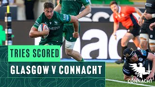 Glasgow v Connacht  Try highlights  Preseason 202425 [upl. by Rica379]