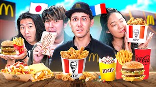 Jemmène des Japonais juger les FAST FOOD en France 🇫🇷 [upl. by Rednal]