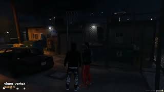 Crenshaw Mafia bloods find out who I am😨  five m  GTA RP  YBN LS [upl. by Aneehc]