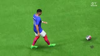 Frankreich  My reactions and comments gameplay EA Sports FC 24 [upl. by Kenison]