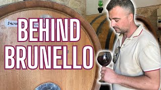 Get a Look Behind the Scenes of a MONTALCINO TUSCAN Winery [upl. by Jenda]