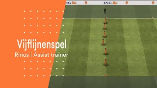 Vijflijnenspel  Warmingup  Rinus [upl. by Jourdan763]