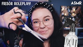 ASMR ✂️ Frisör Roleplay klippning och styling ✨ [upl. by Aissela]