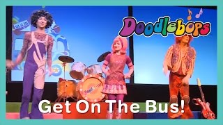 Get On the Bus  The Doodlebops Live 2010 [upl. by Adnohsirk62]