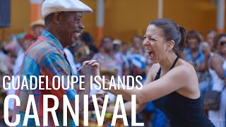 Carnival in The Guadeloupe Islands  BareFeetCarnival [upl. by Arahk223]