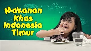 KATA BOCAH tentang Pisang Sambal Roa Papeda Pallu Basa Paniki Makanan Khas Indonesia Timur  6 [upl. by Phylis]