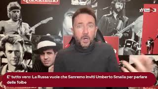 E tutto vero La Russa vuole che Sanremo inviti Umberto Smaila per parlare delle foibe [upl. by Arraek]