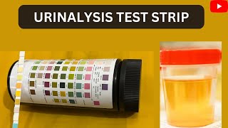 How to use urine 10 strips in Hindi l Urine test by reagent strips l physical urinalysis in hindi l [upl. by Borek328]