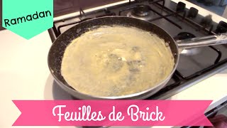 Recette Ramadan  Feuilles de brick maison [upl. by Waldman]