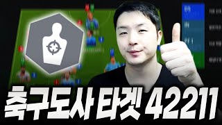 타겟터 전술  축구도사 42211와 결합 FC Online 피파4 한승엽 [upl. by Eldwen]