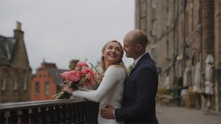 Jess amp Gavin  Edinburgh City Chambers Wedding  Highlight Film [upl. by Felt]