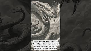 Jormungandr The World Serpent epic story mythology [upl. by Elysee]