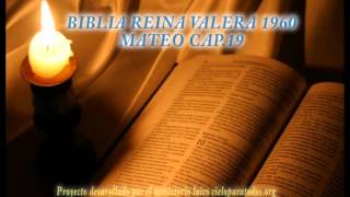 Biblia HabladaBIBLIA REINA VALERA 1960 MATEO CAP 19 [upl. by Fryd541]