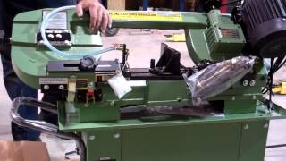 Habor Freight Horizontal band saw unboxing [upl. by Airemat]