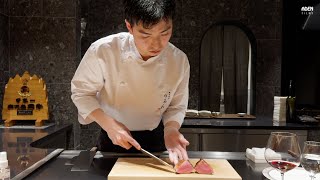 Wagyu Tongue Wagyu Liver Wagyu Sandwich  Teppansousaku in Kyoto Japan [upl. by Atnod]