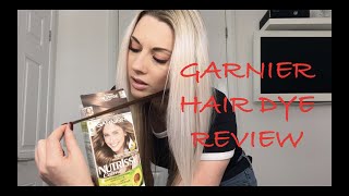 Garnier brown hair dye review3 [upl. by Supple206]