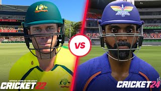 Cricket 24 vs Cricket 22 Key Differences [upl. by Laucsap595]