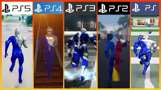 Pepsi Man Graphics Comparison PS1 Vs PS2 Vs PS3 Vs PS4 Vs PS5 [upl. by Adniral]