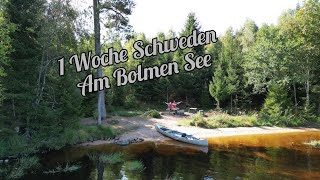 1 Woche Schweden Tour Pickup mit Wohnkabine Kanufahren am Bolmen See [upl. by Eatnoj]