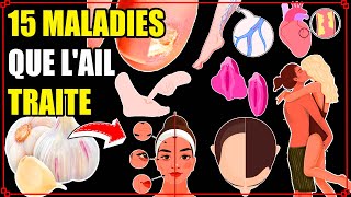 15 MALADIES QUE LAIL GUÉRIT Les bienfaits de lail sur la santé [upl. by Ynahteb]