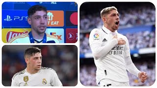 Federico Valverde postmatch interview Borussia DortmundReal Madrid 02  Final Champions League [upl. by Annibo]