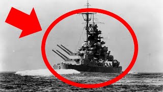 World War II  Earthquake Bombs Flip Over Unsinkable German Battleship [upl. by Etheline150]