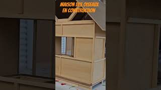 Maison des oiseaux en construction [upl. by Levin]